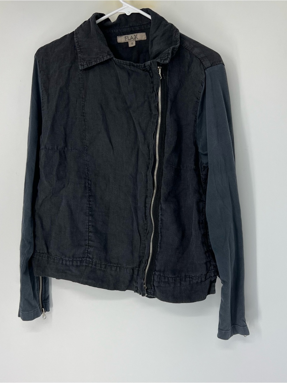 Flax women’s linen jacket small